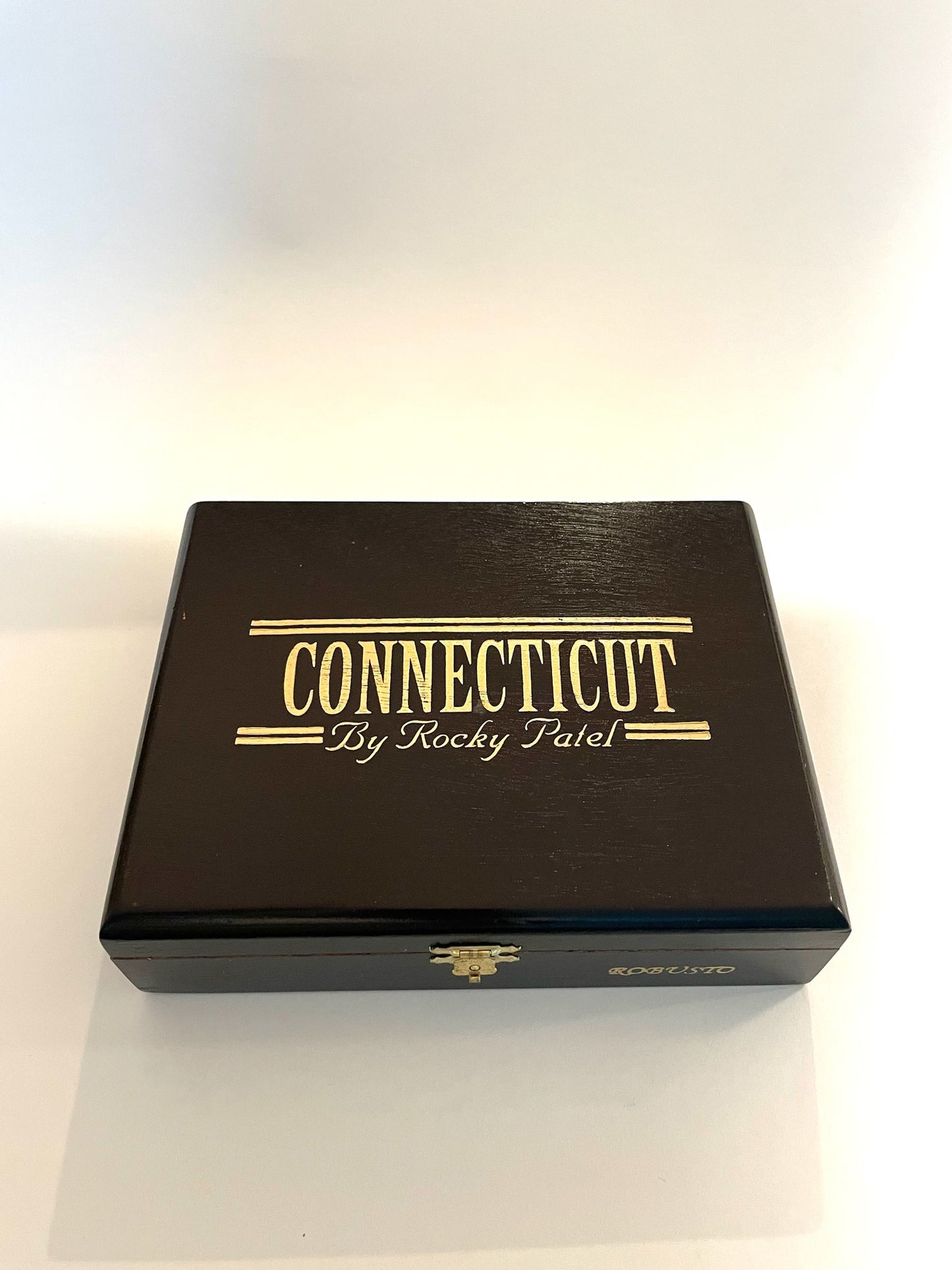 Connecticut By Rocky Patel Black Cigar Box