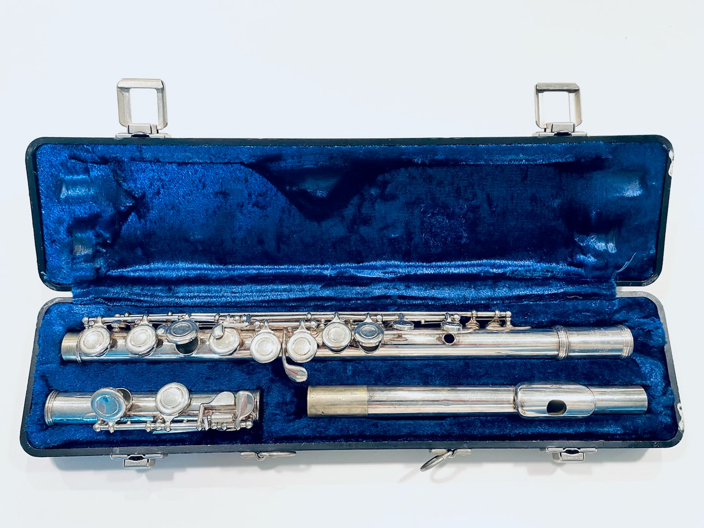 WT Armstrong Elkhart Ind 104 Silver Plated Flute Orignial Case