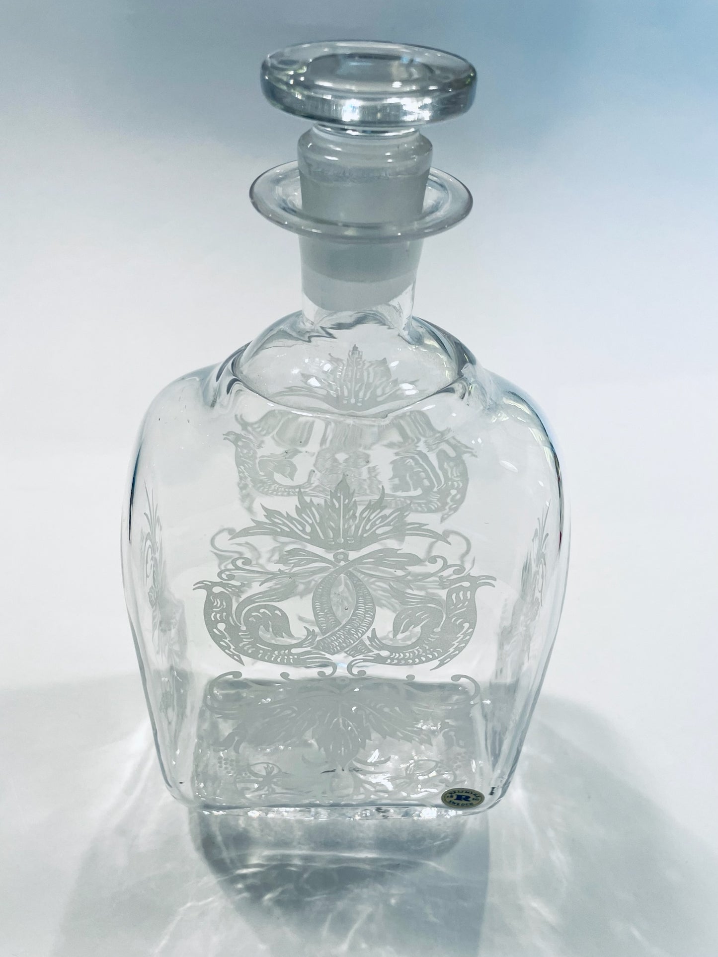 Reijmyre Sweden Glass Decanter