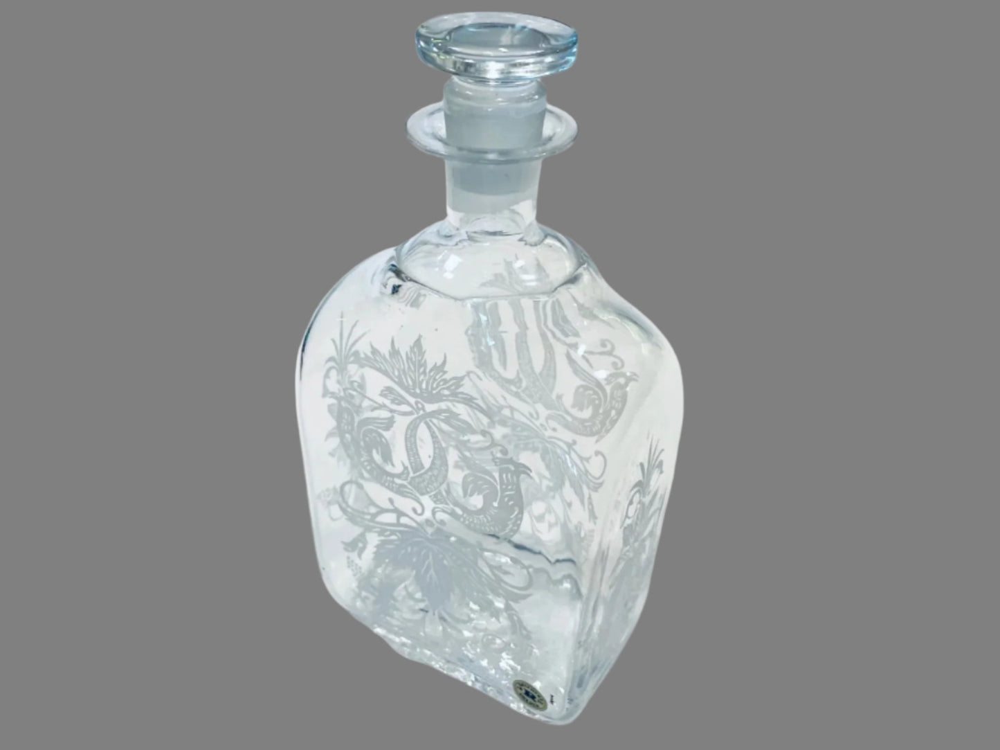 Reijmyre Sweden Glass Decanter