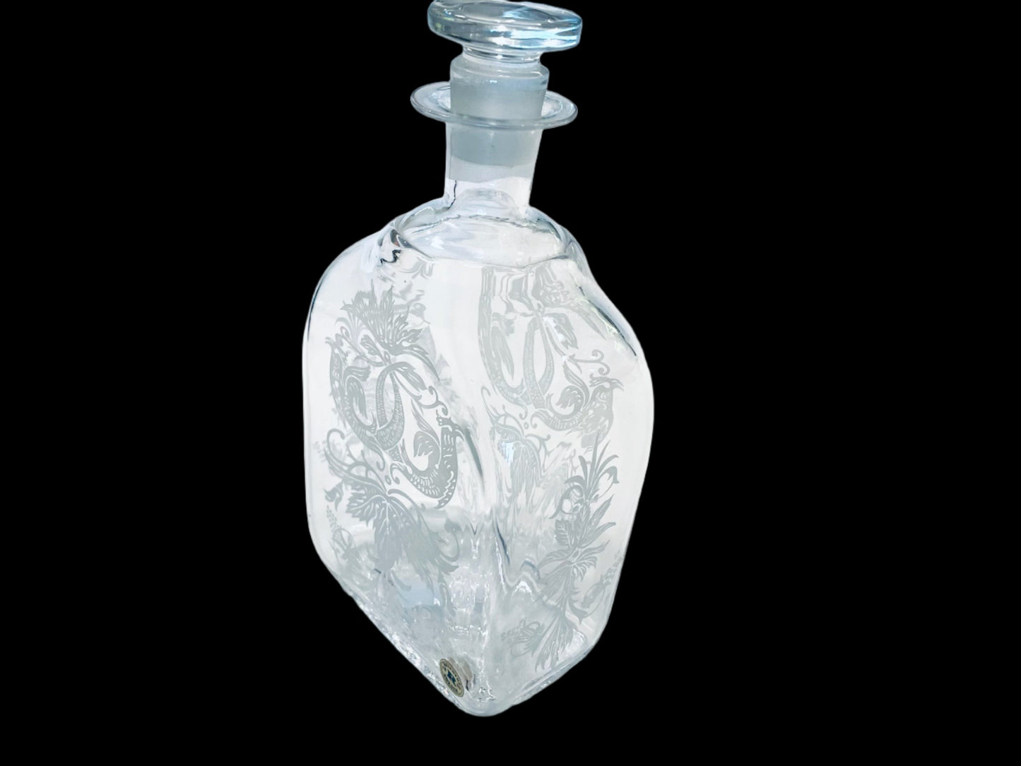 Reijmyre Sweden Glass Decanter