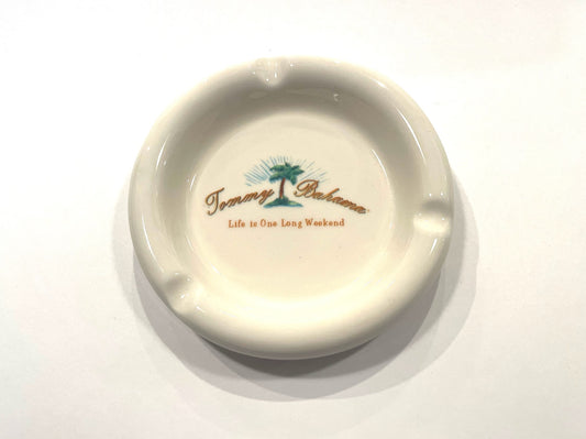 Tommy Bahama Ceramic Ashtray Palm Tree Made in Italy