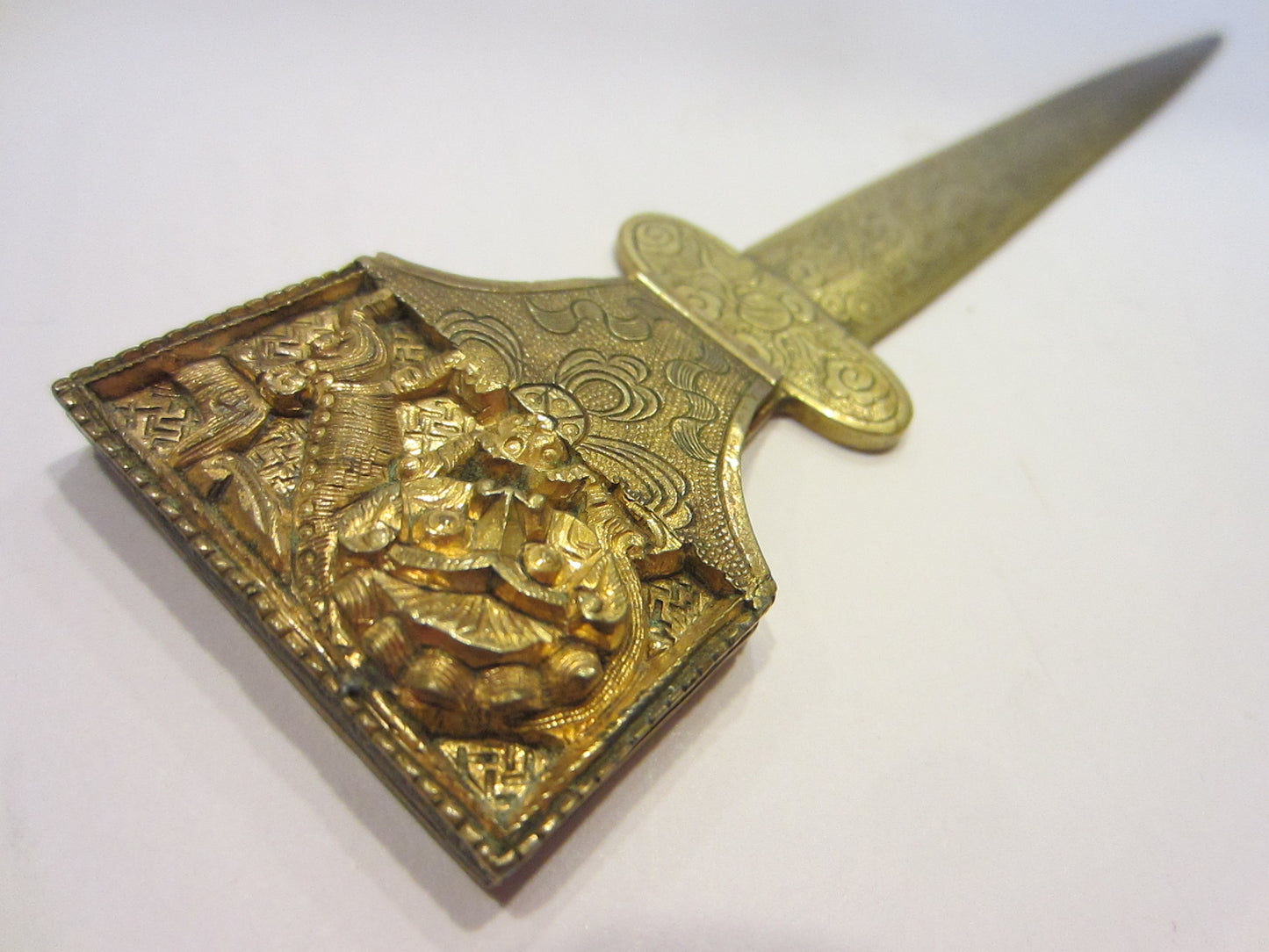 Dragon Ware Bookmark Brass Letter Opener