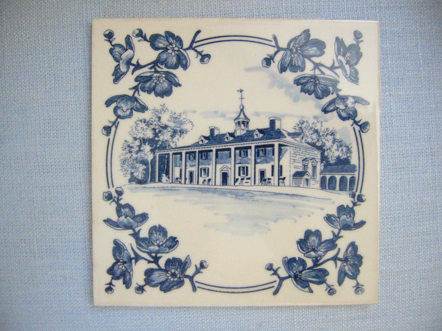 Royal Copenhagen Blue Delft Handwork Holland Porcelain Tile