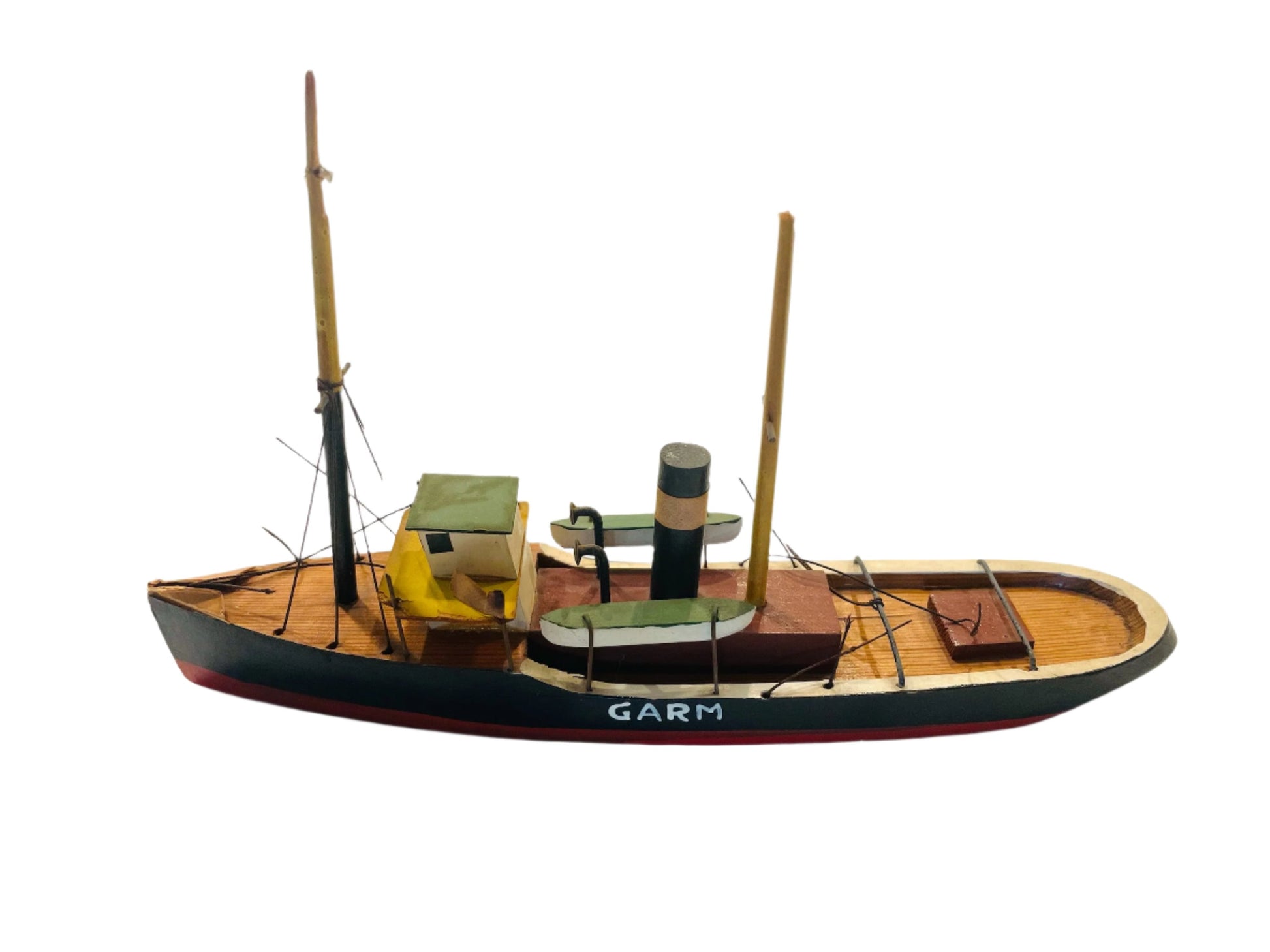 GARM Danish Model Steam Boat Made In Denmark 