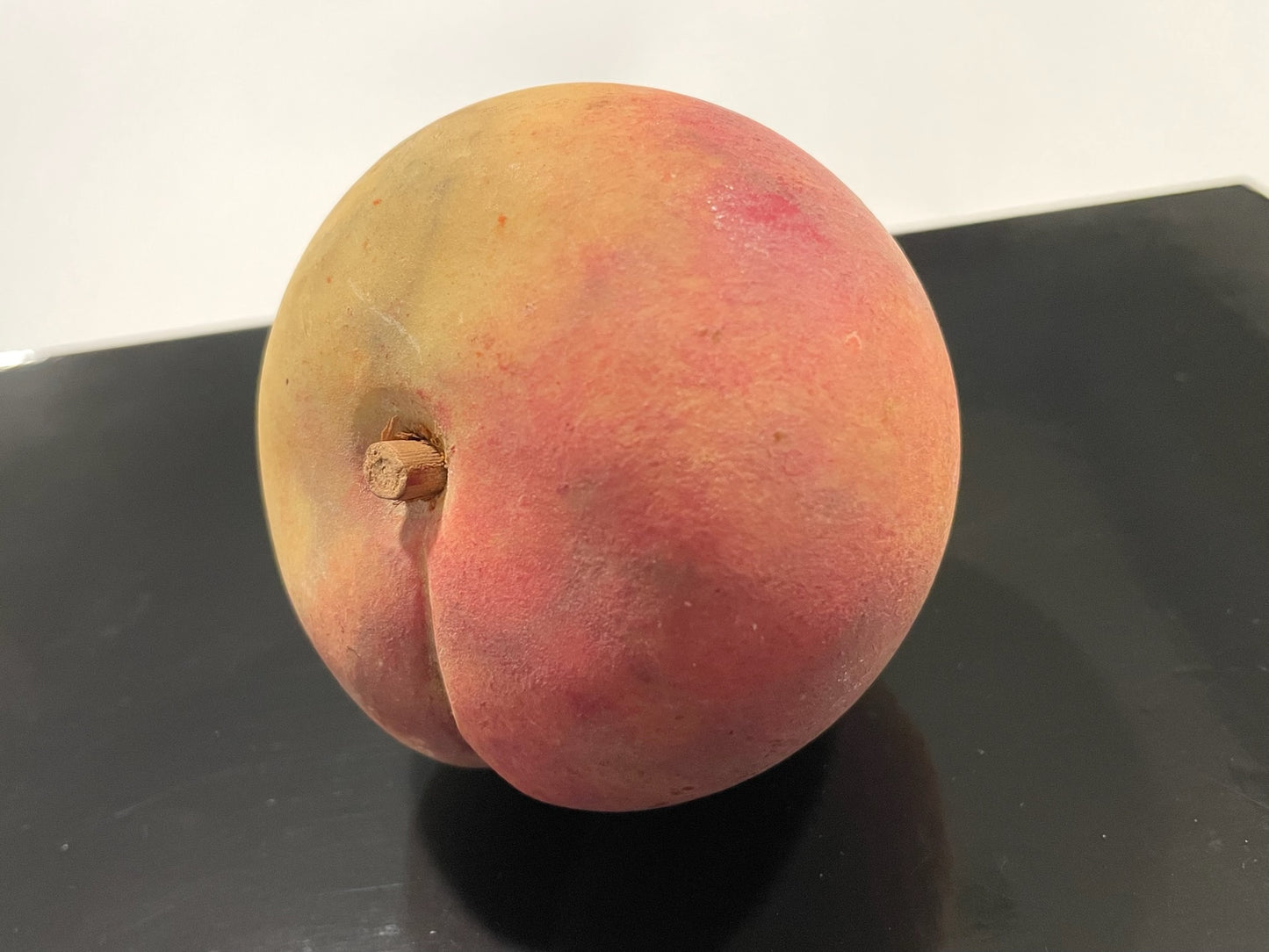 Life Size Stone Apple Peach Nectarine Apricot Stem Fruits