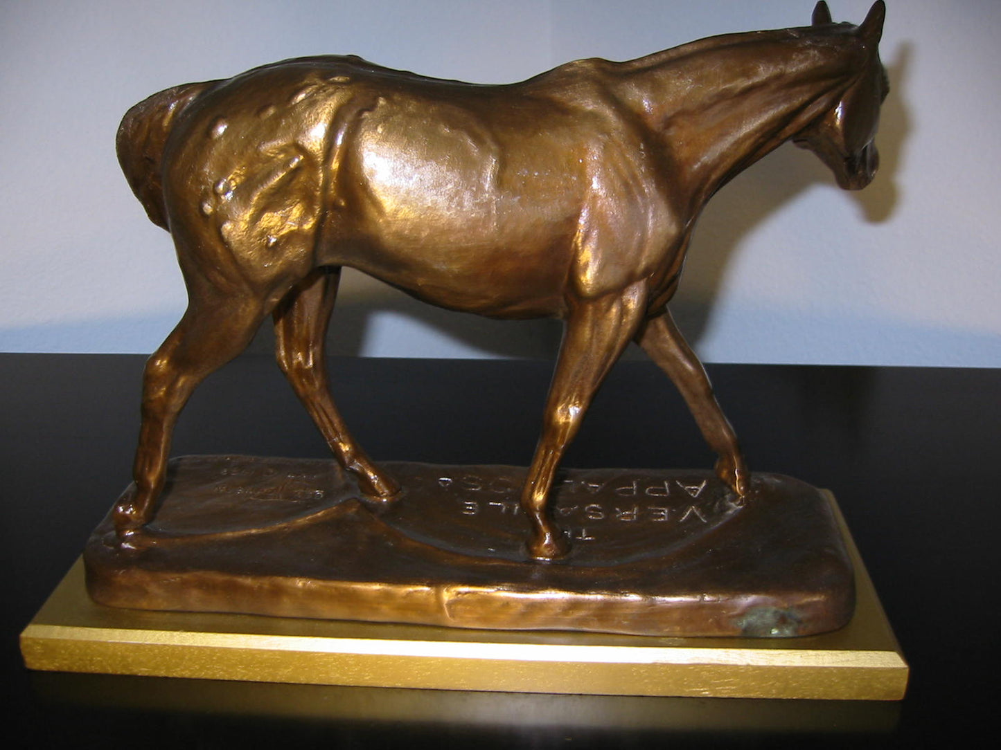 Ben Johnson The Versatile Appaloosa Bronze Horse Signature Sculpture