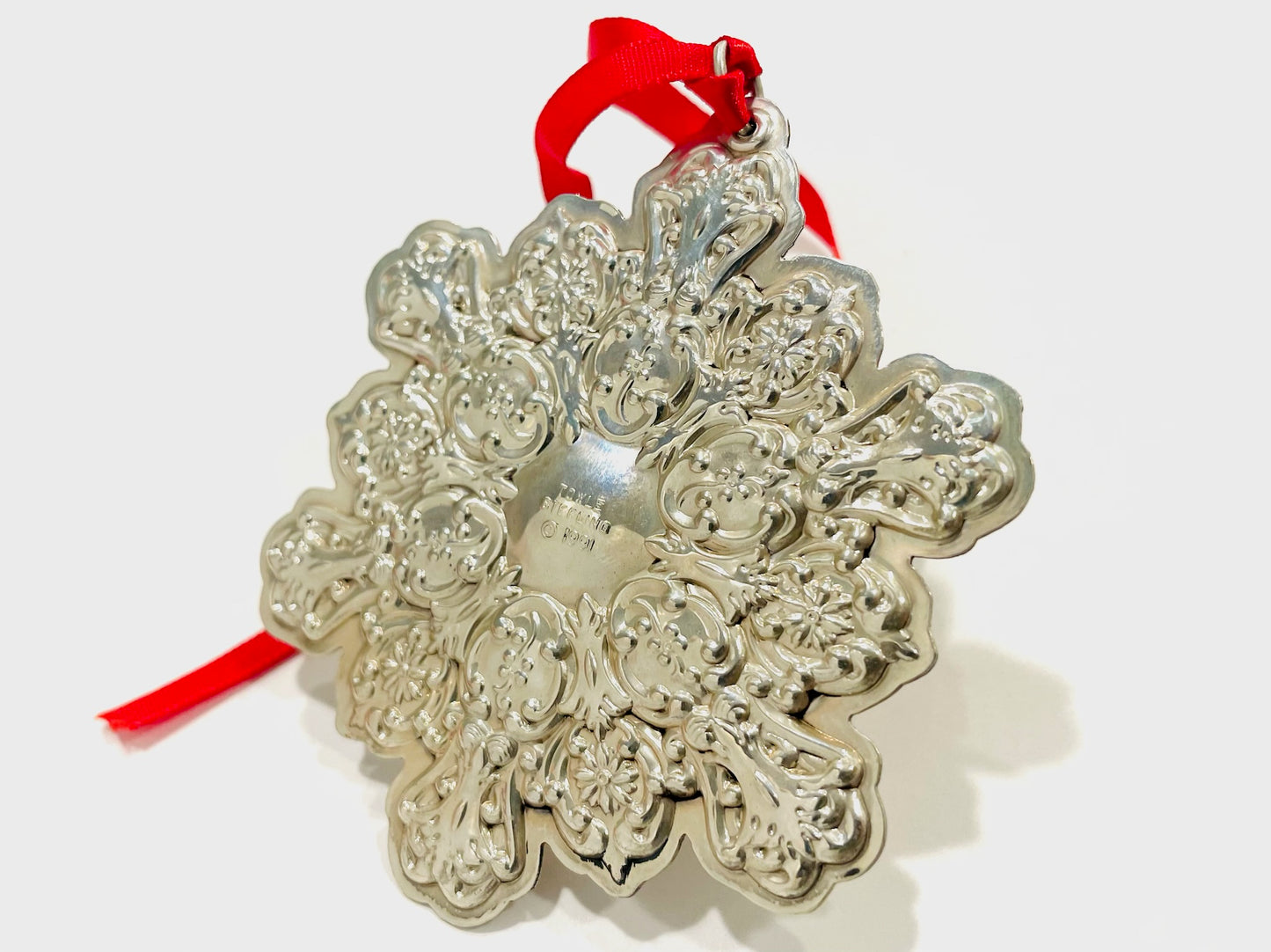 Christmas Remembrance Towle Sterling Old Master Snowflake