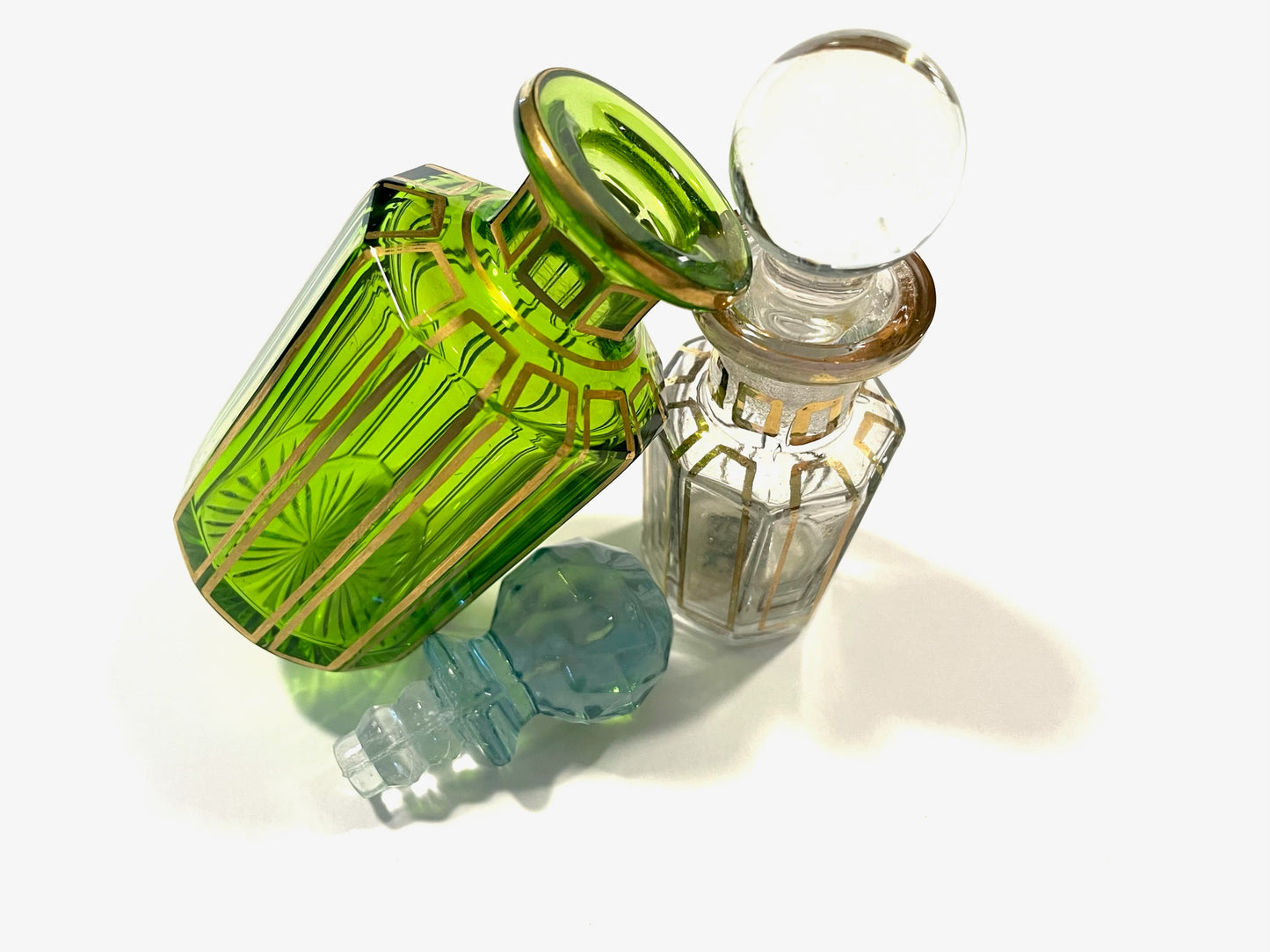 Baccarat Hand Made Glass Perfume Bottles