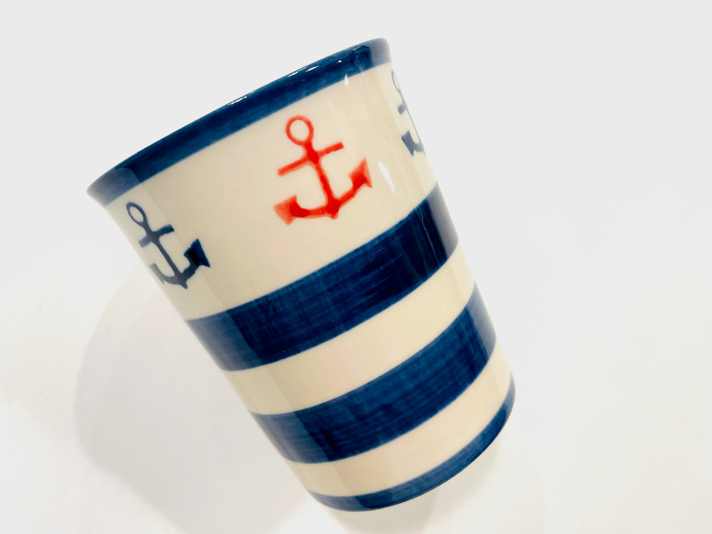 Sail Boats Exclusive To Laura Ashley Hand Decorated Cup in England