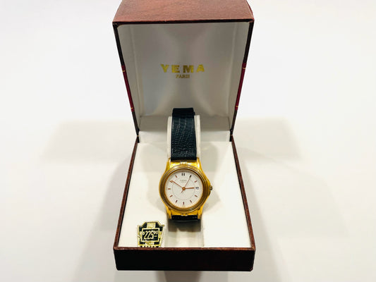 Yema Paris Wrist Watch Quartz in Original Case