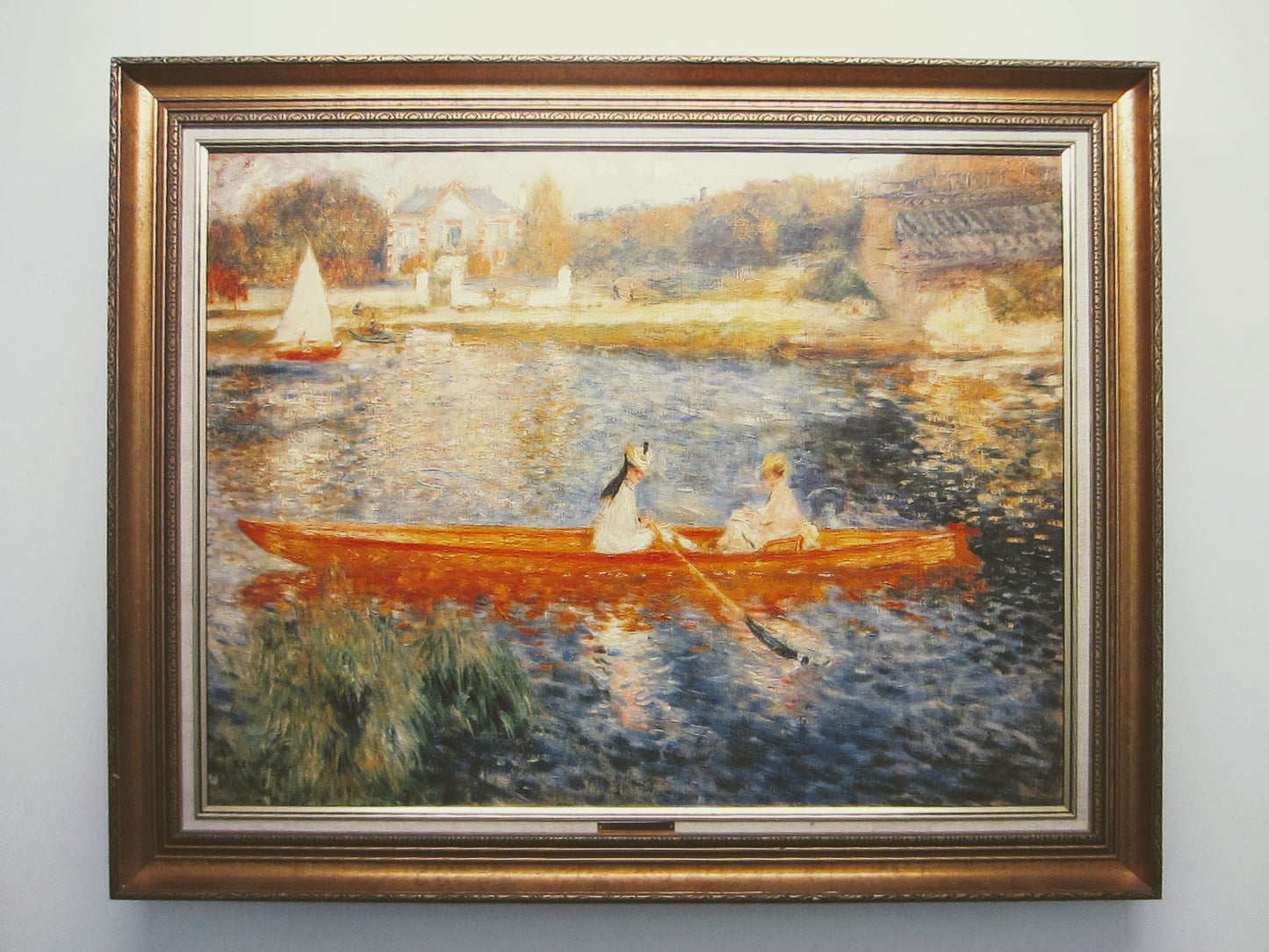 Pierre Auguste Renoir Rendering Impressionist Seascape Canvas Art