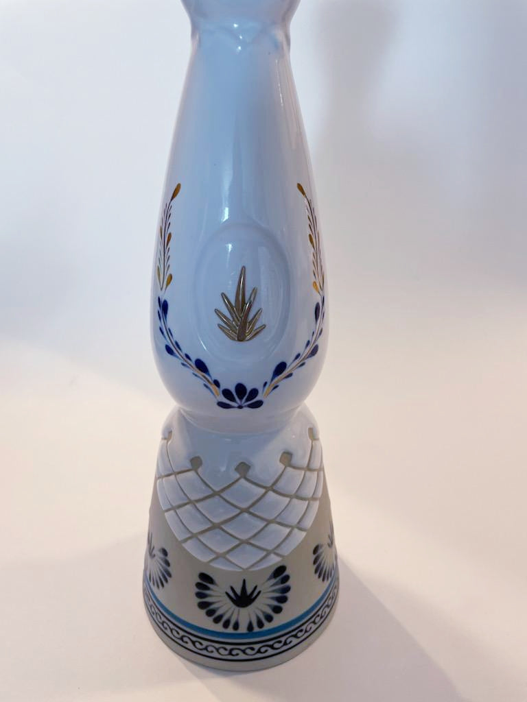 Tequila Clase Azul Anejo Mexican Ceramic Bottle