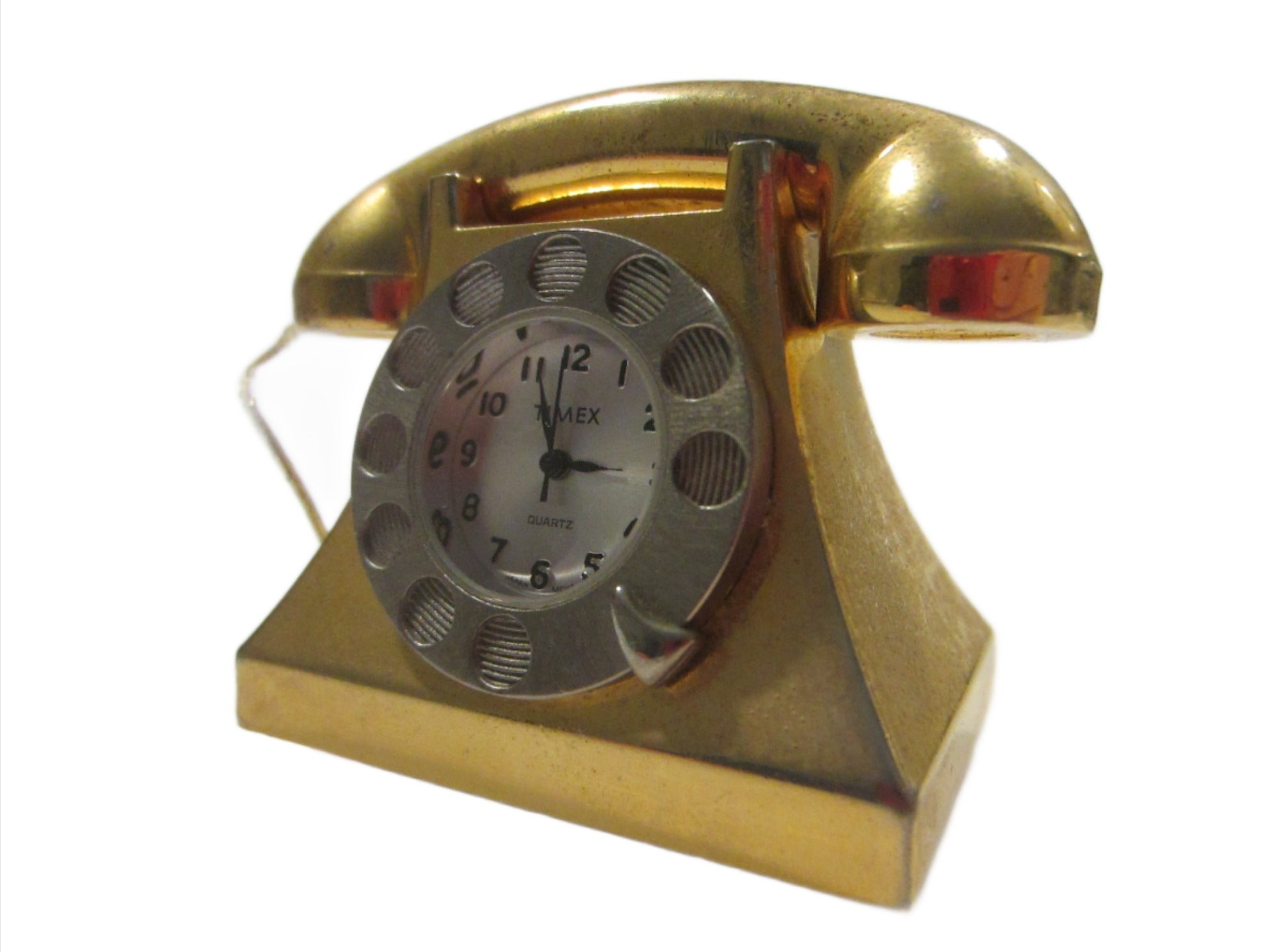 VINTAGE TIMEX COLLECTABLE orders MINI TELEPHONE CLOCK NEW CONDITION