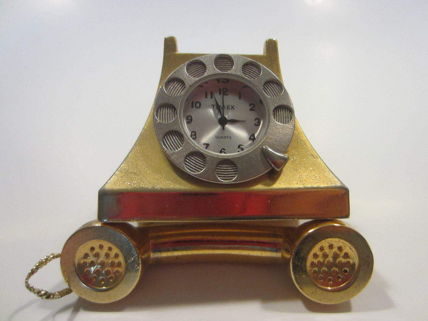 Timex Mini Telephone Quartz Clock Japan Movement