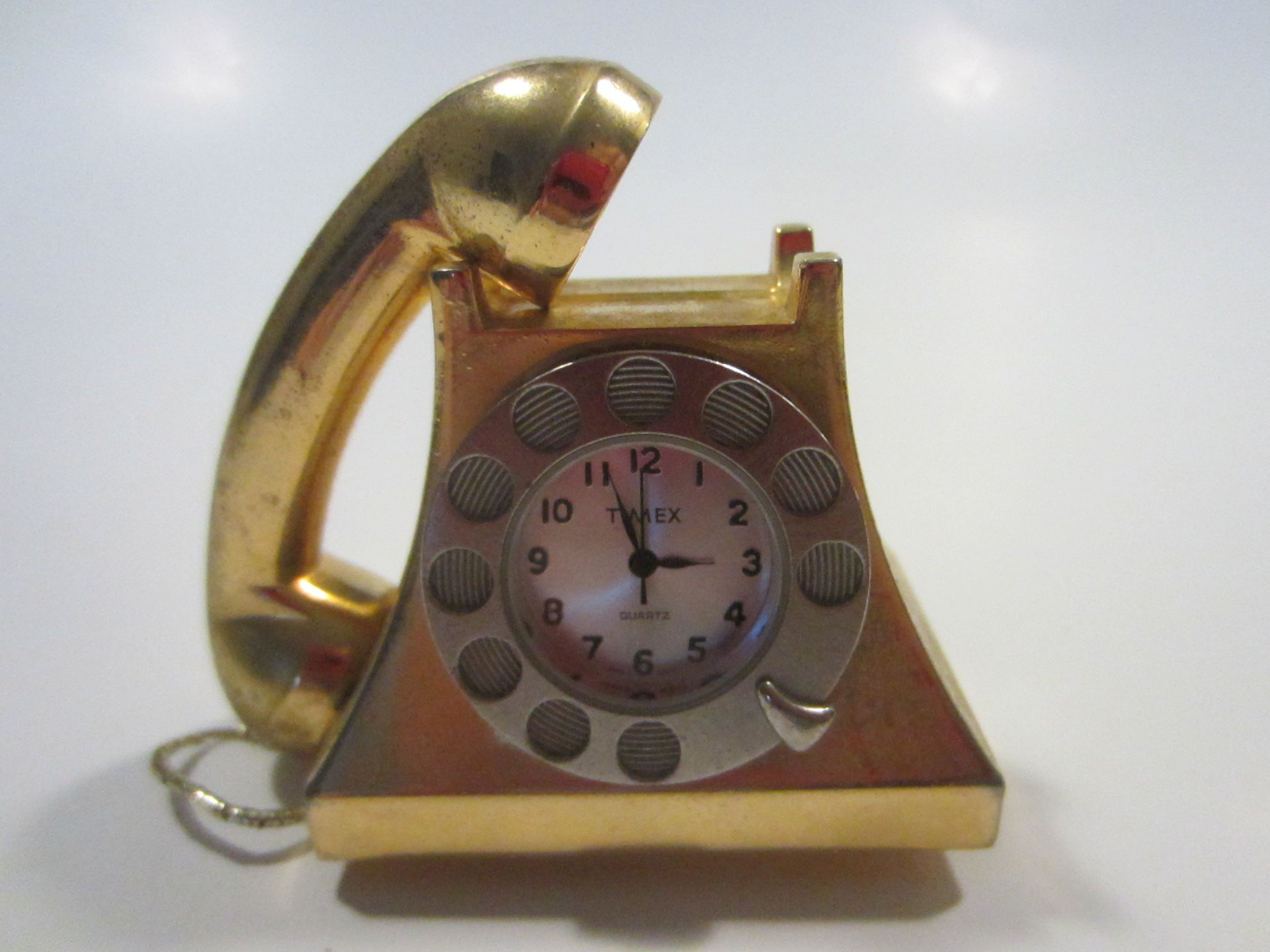 VINTAGE TIMEX COLLECTABLE orders MINI TELEPHONE CLOCK NEW CONDITION