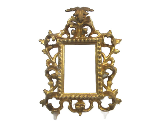 Rococo Style Gesso Gold Frame