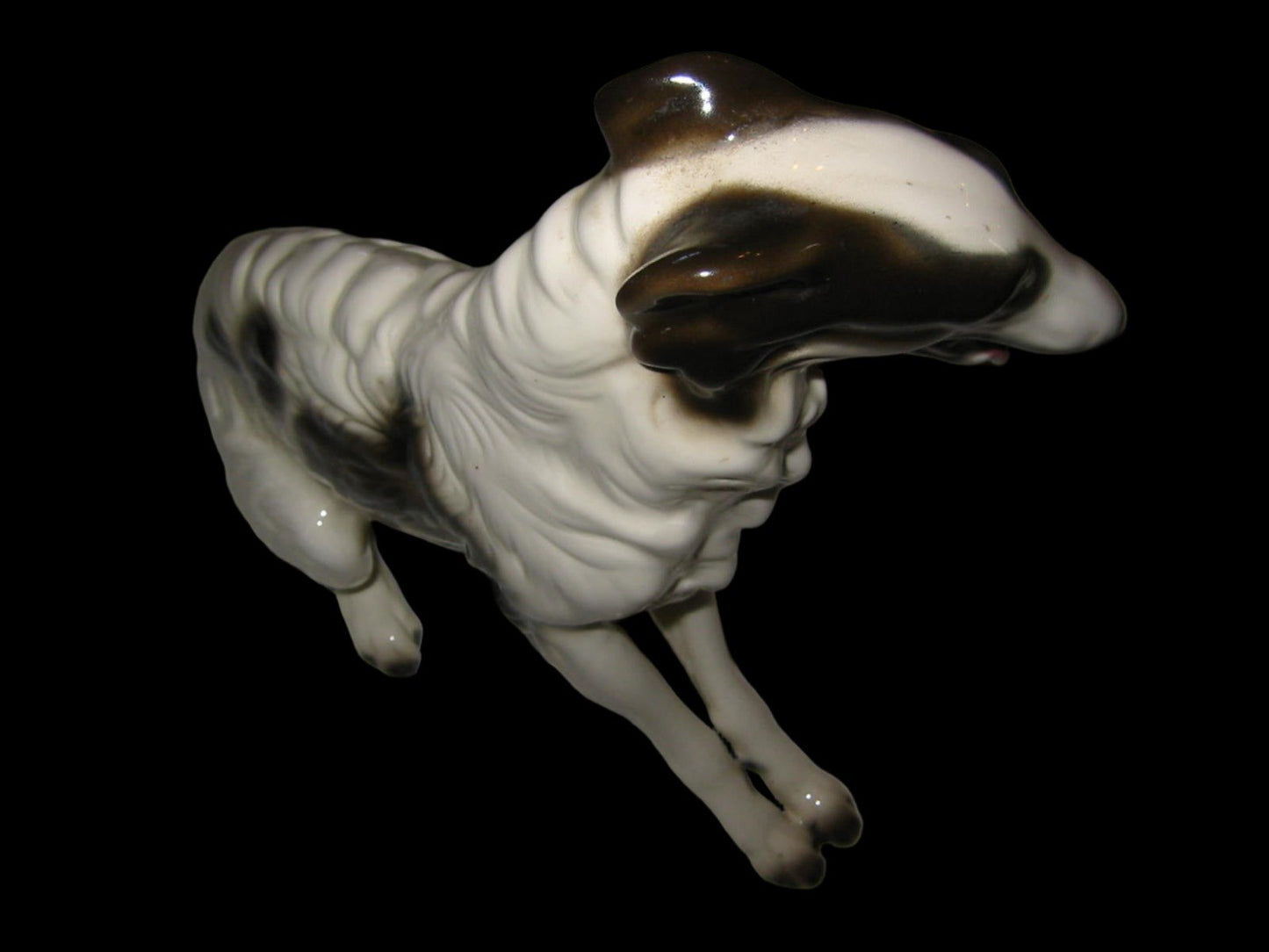 Cuernavaca Ceramic Seated Dog Hand Crafted Painted Signed By Artist - Designer Unique Finds 
 - 4