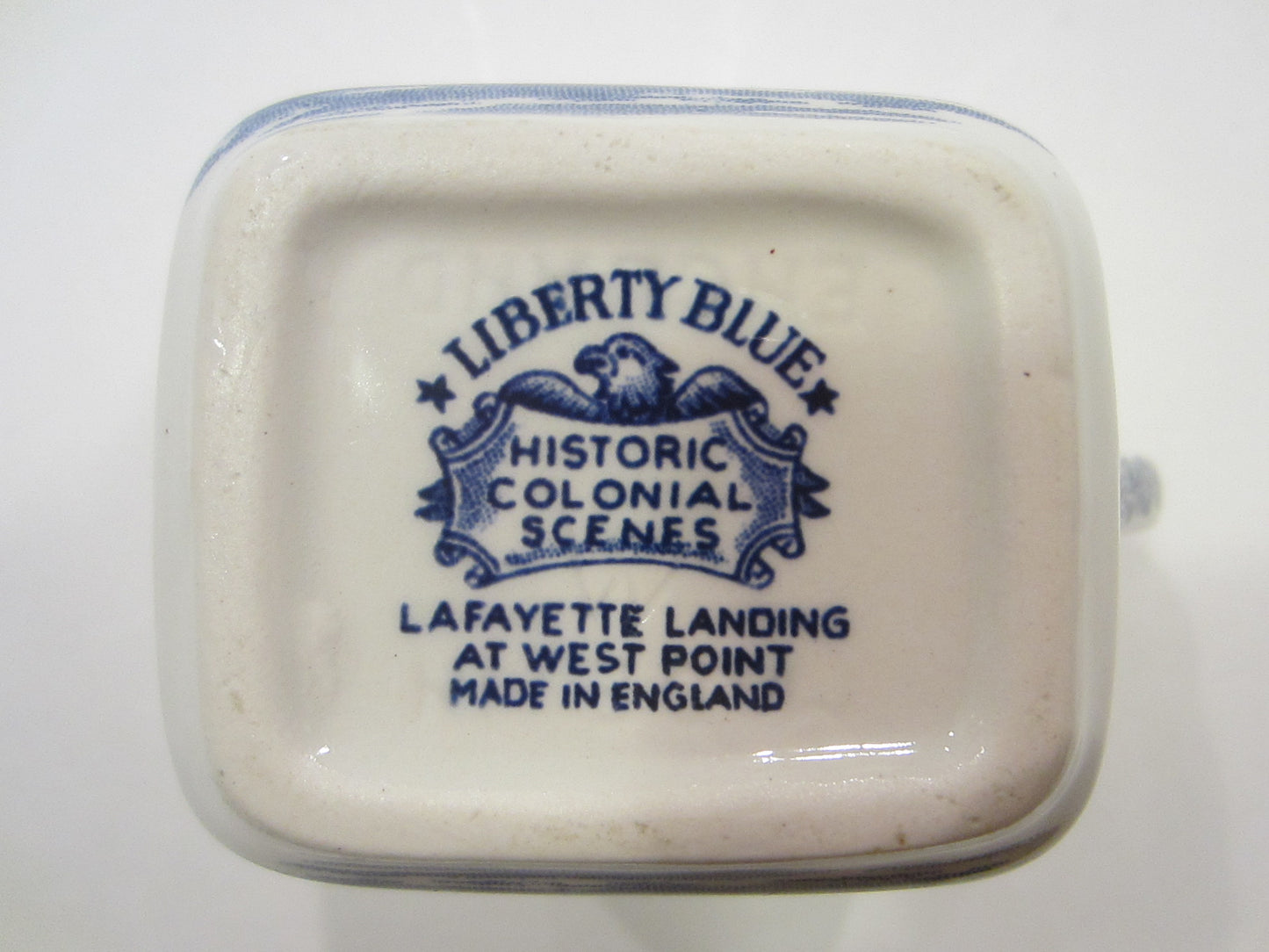 Liberty Blue Historic Colonial Ceramic Set Made In England