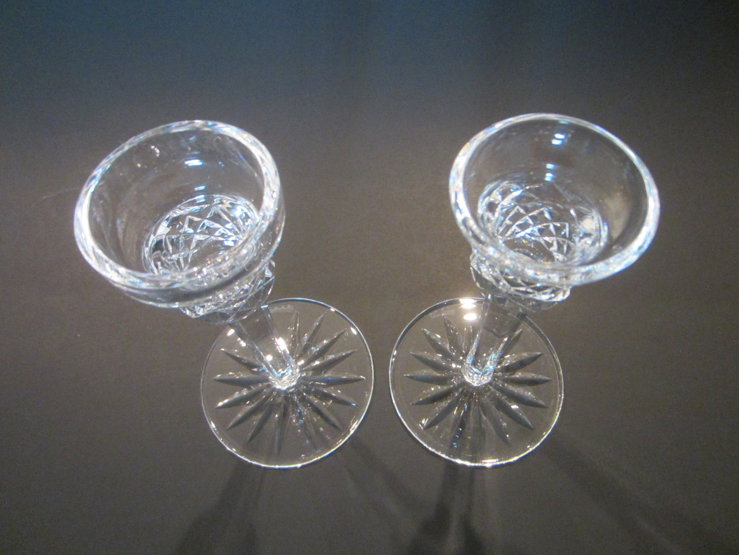 Waterford Pair Of Crystal Candlesticks