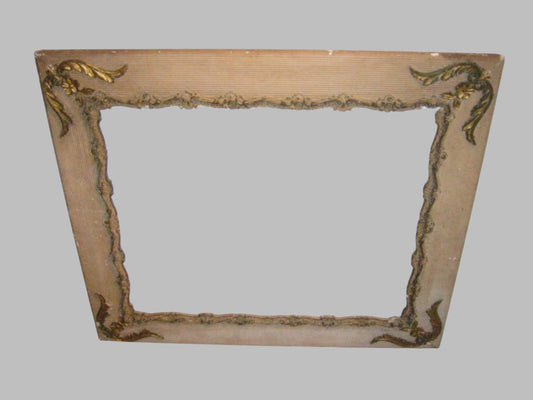 Picture Frame Ornamental Baroque Style Floral Gilt Textured Wood - Designer Unique Finds 
 - 4