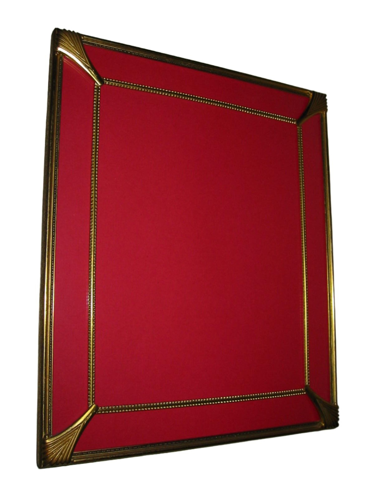 Brass Picture Frame Self Stand Floral Border