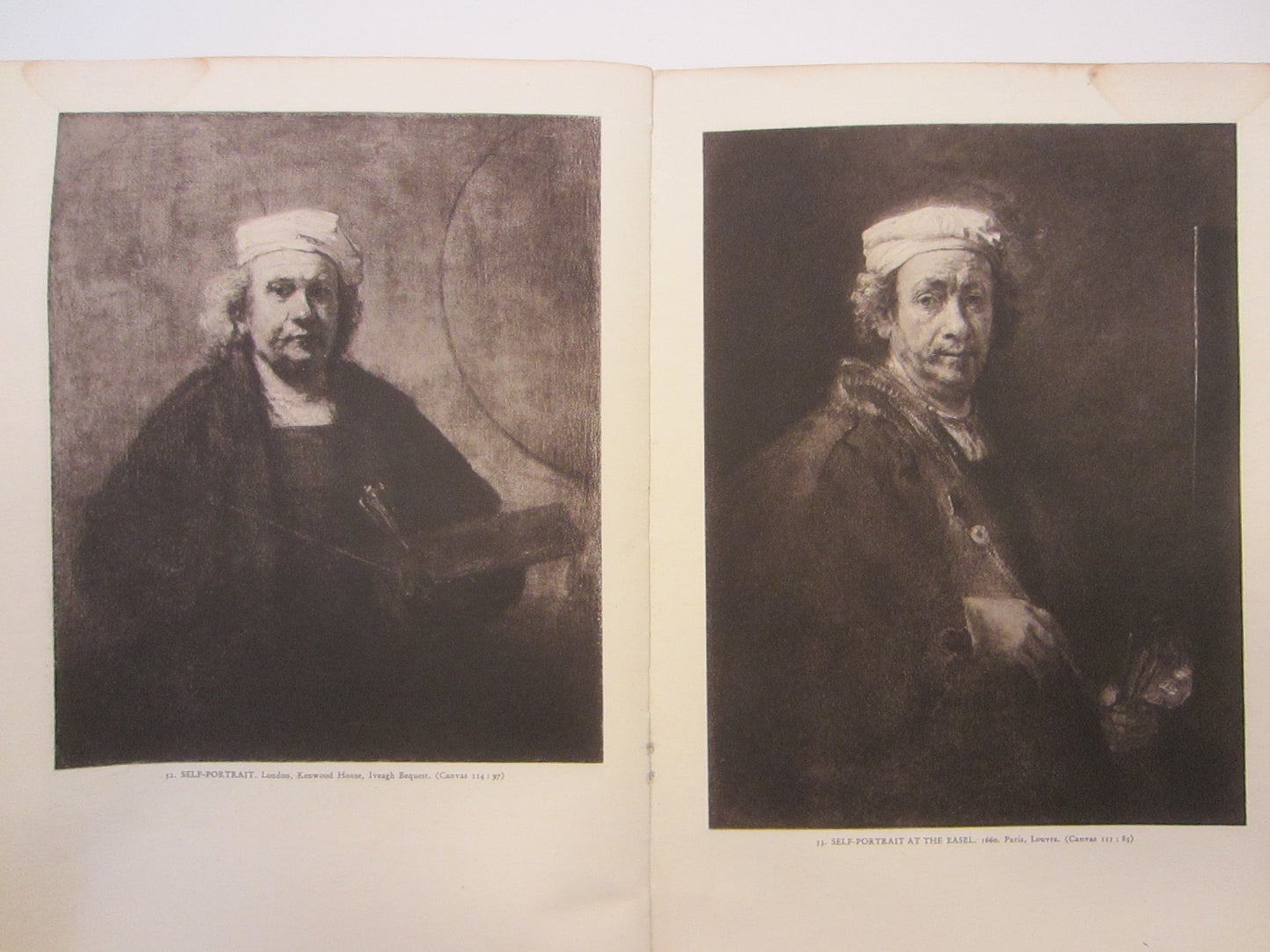 The Paintings of Rembrandt Edited by A Bredius Illustrated Book Printed in Austria