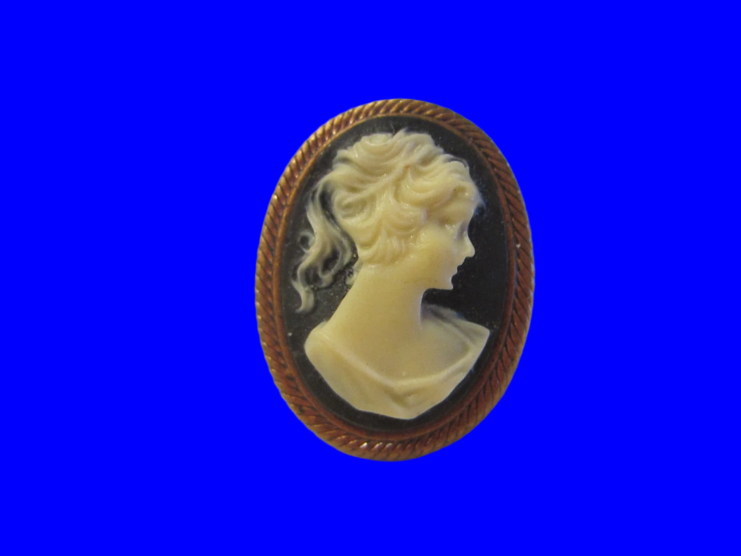 Victorian Cameo Brooch White Onyx On Copper A Fashion Statement