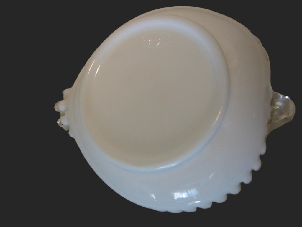 Fenton Milk Glass Teardrop Condiment Set Produced 1955 – 1958