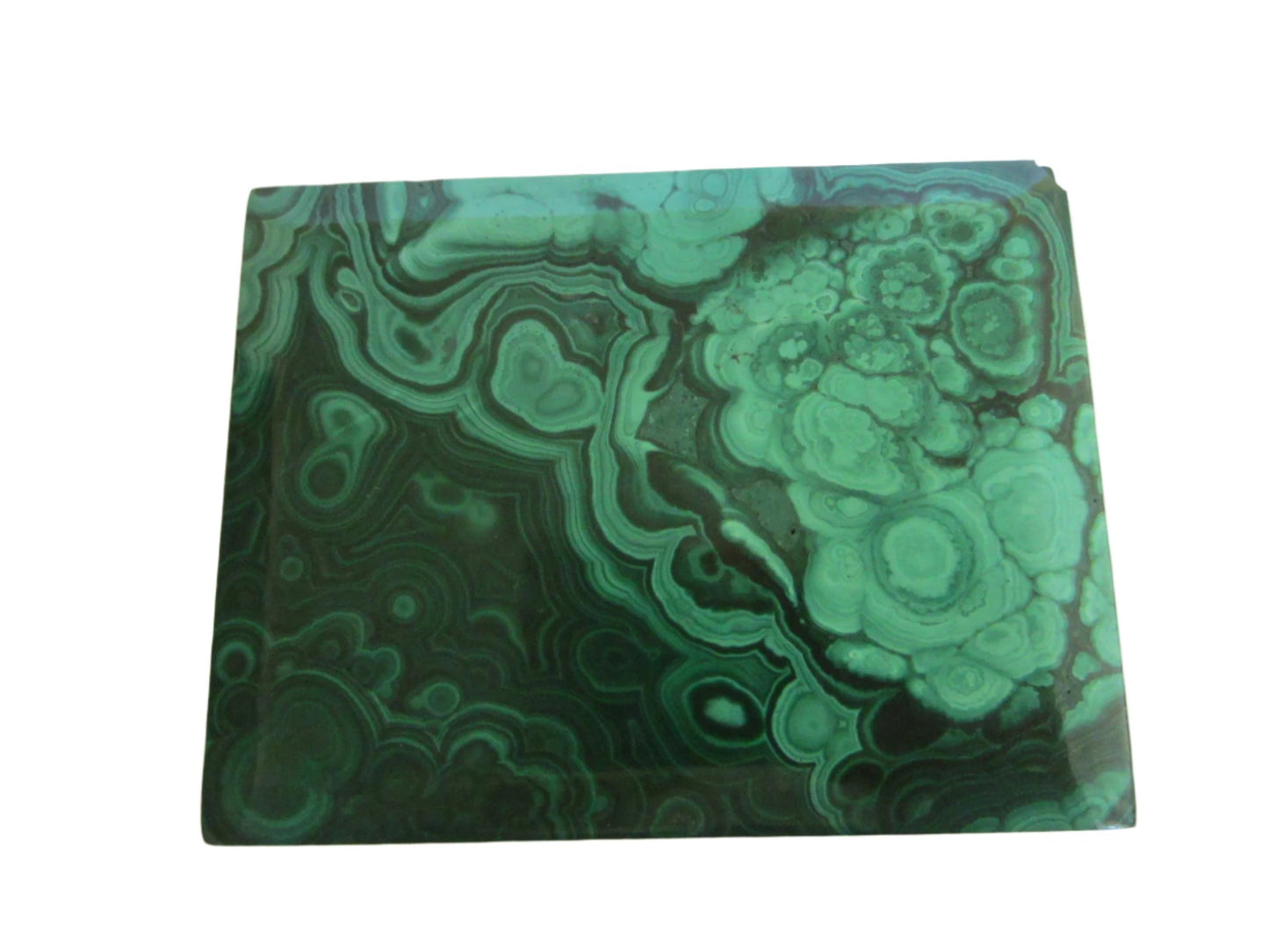 Malachite Green Stone Hand Cut Jewelry Box - Designer Unique Finds 
 - 6