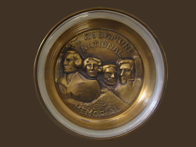 Bates Klinke Mount Rushmore National Attleboro Mass Commemorative Bowl