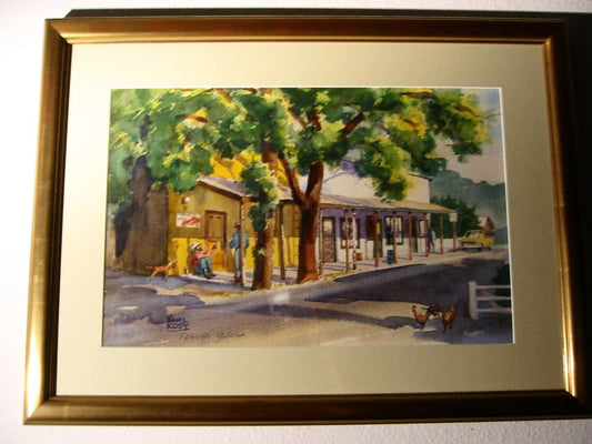 Robert E Eddy French Gulch Watercolor California Artist - Designer Unique Finds 
 - 1