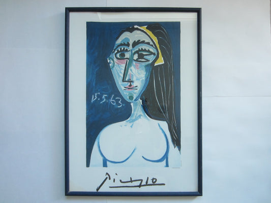 Collection Marina Picasso Modern Portrait Print by Benjamin F Venti