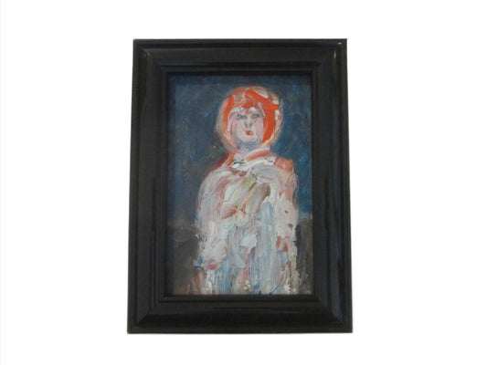 Roky Roka Oil Base Impressionist Surrealism Portrait Painting