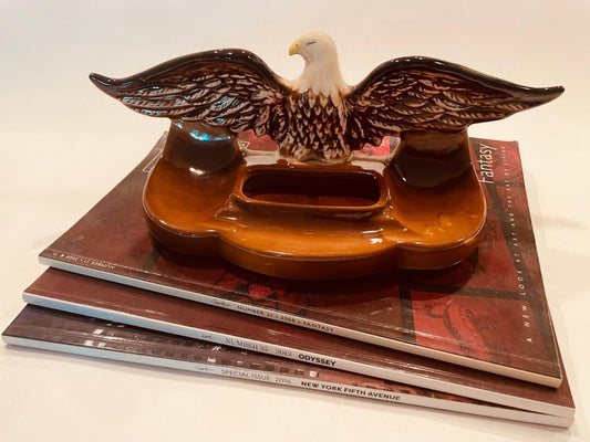 Mid Century Modern Eagle Ceramic Tray 