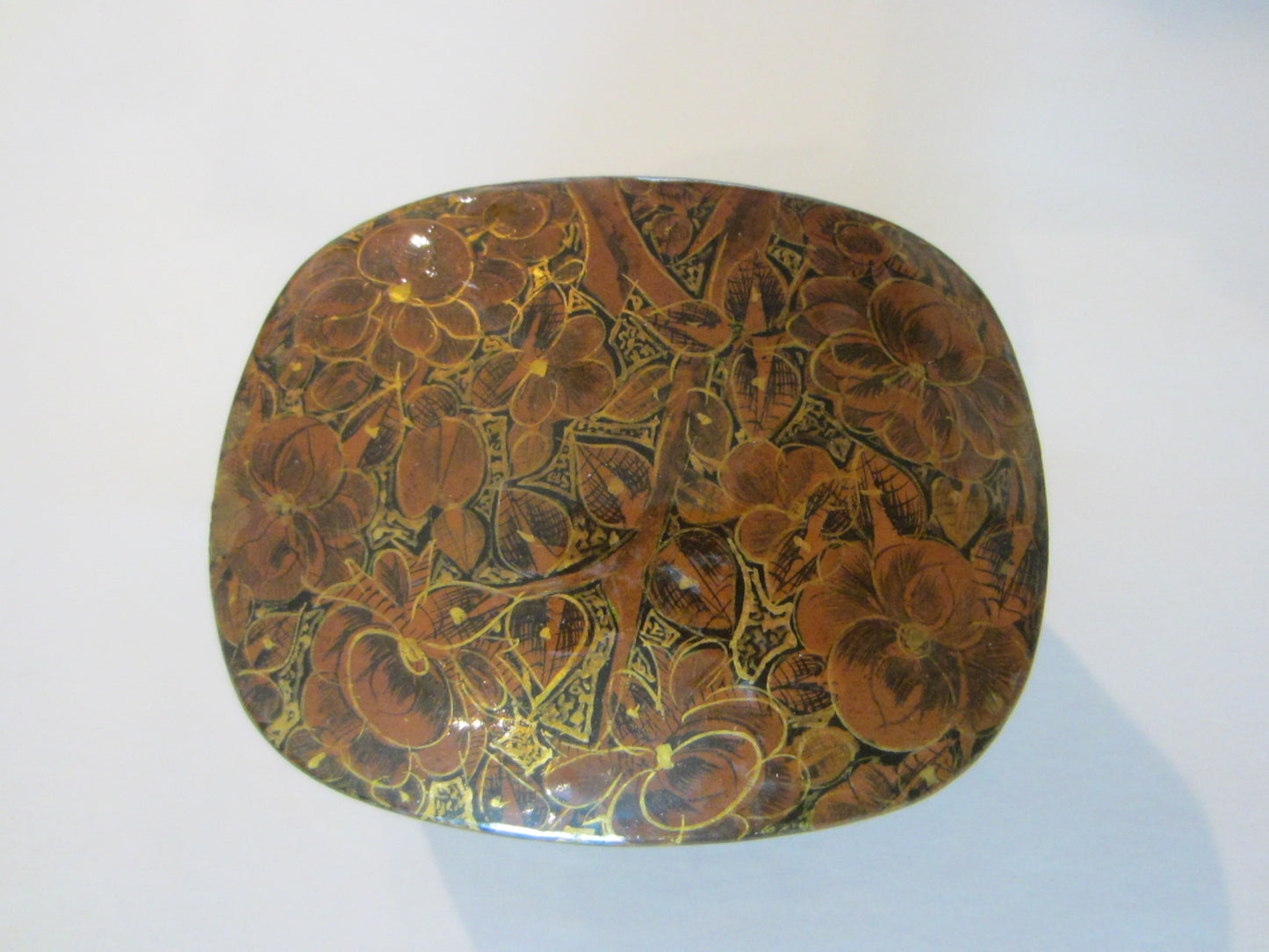 Hand Made India Floral Jewelry Box