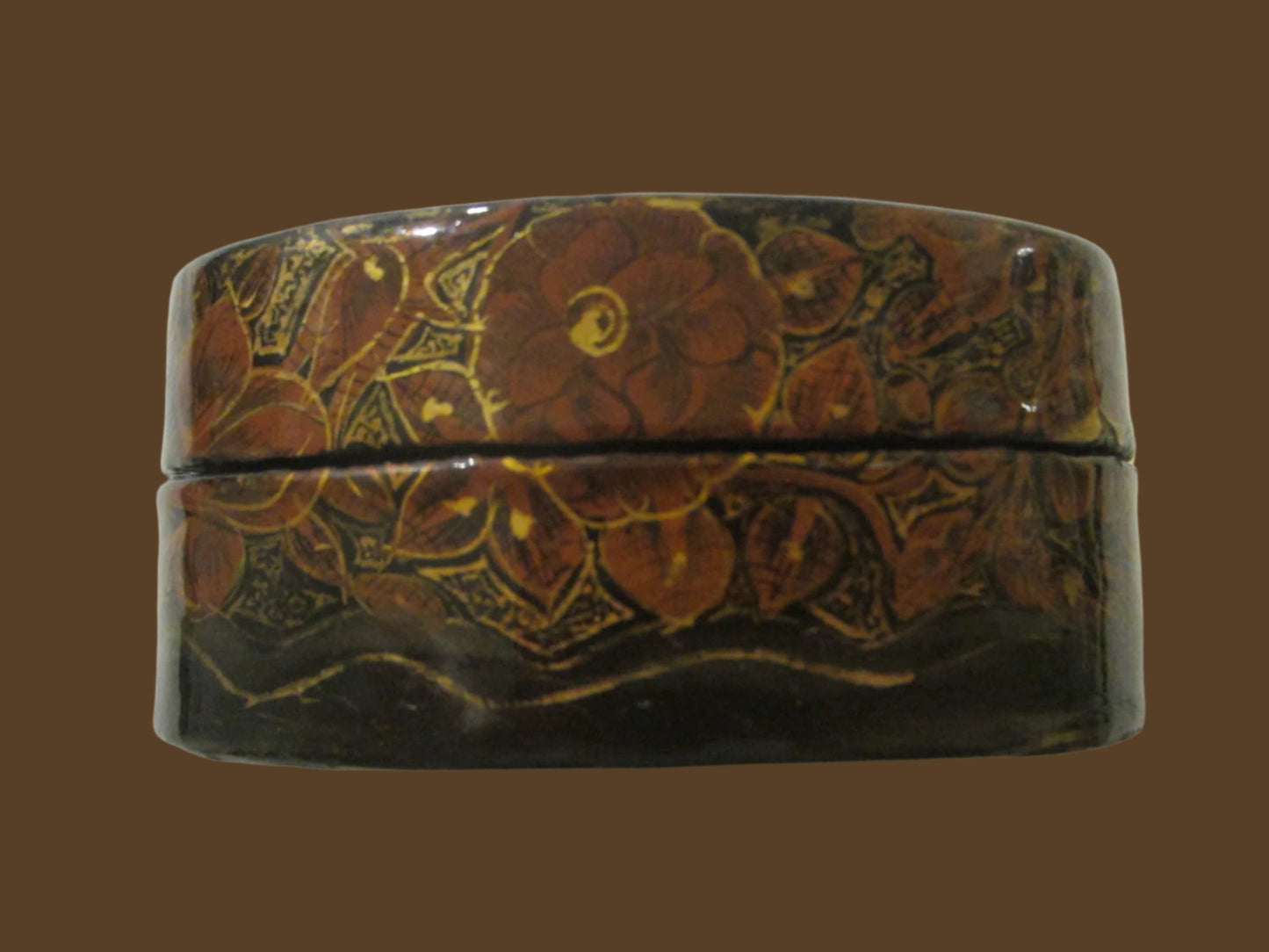 Hand Made India Floral Jewelry Box