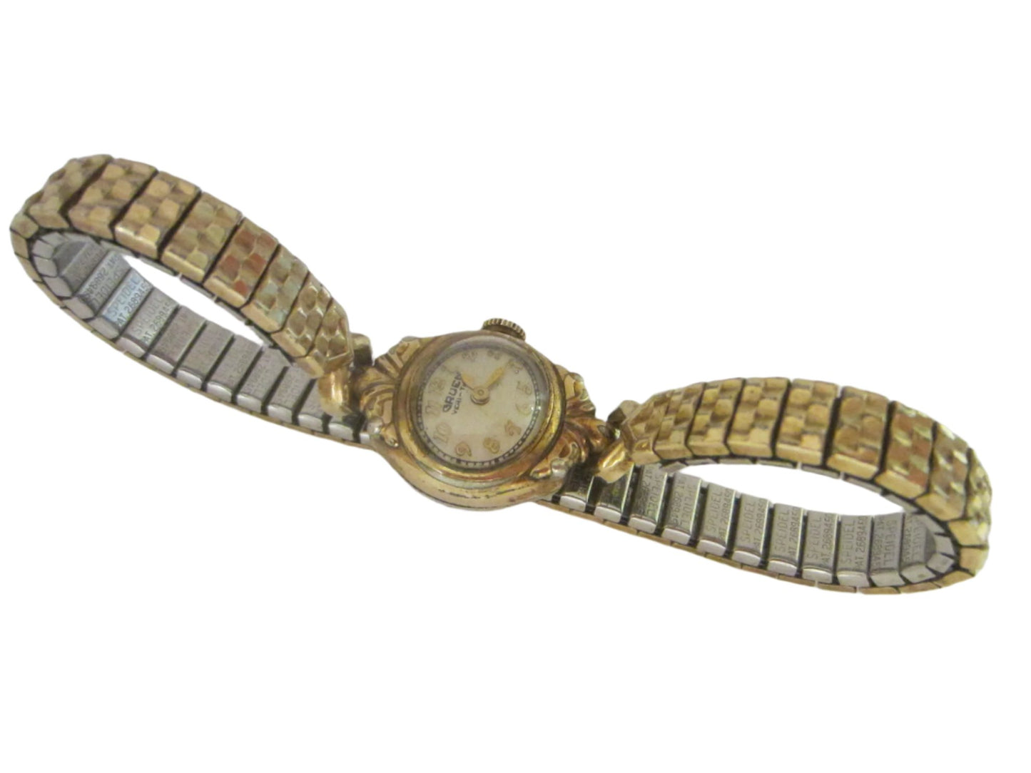 Gruen Guildet Veri Thin Vintage Watch Spiedel Flex Band