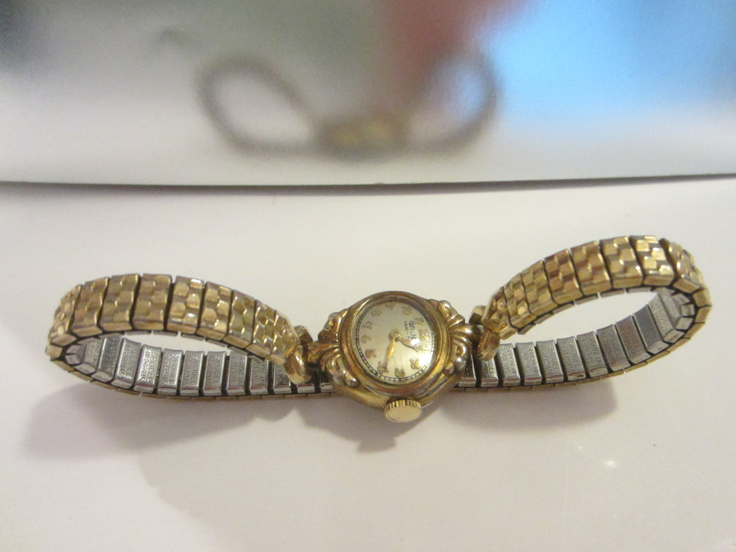 Gruen Guildet Veri Thin Vintage Watch Spiedel Flex Band