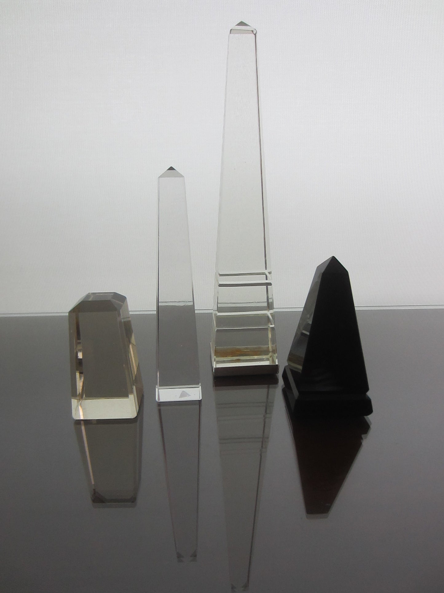 Art Glass Obelisks Suite Inspires Parisian Monuments