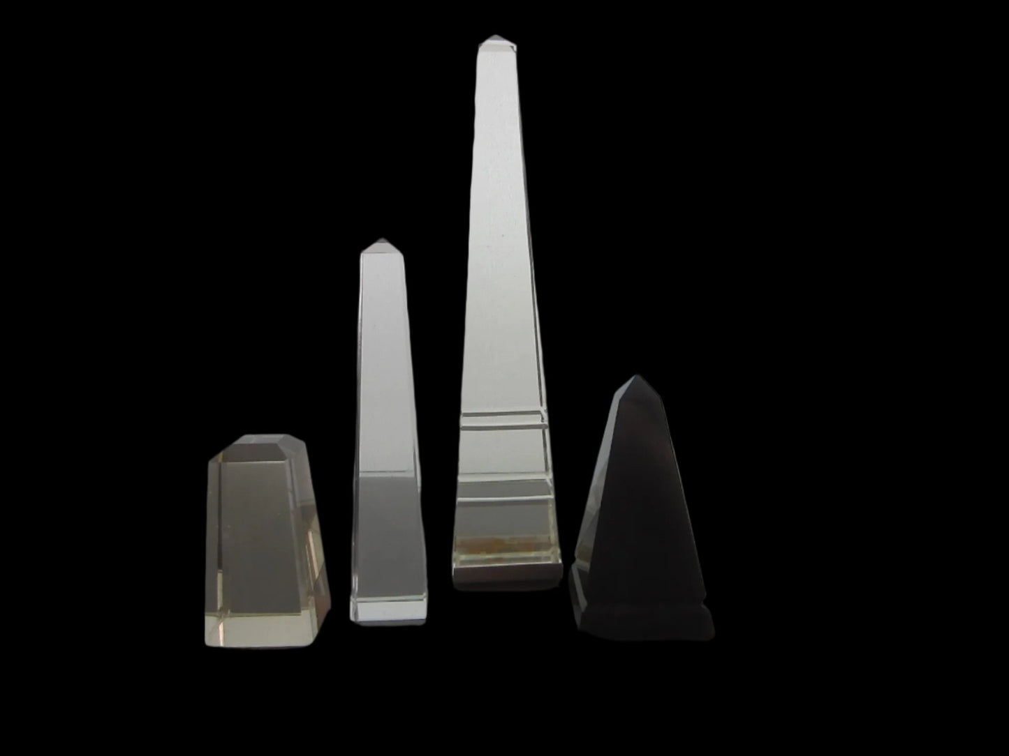 Art Glass Obelisks Suite Inspires Parisian Monuments