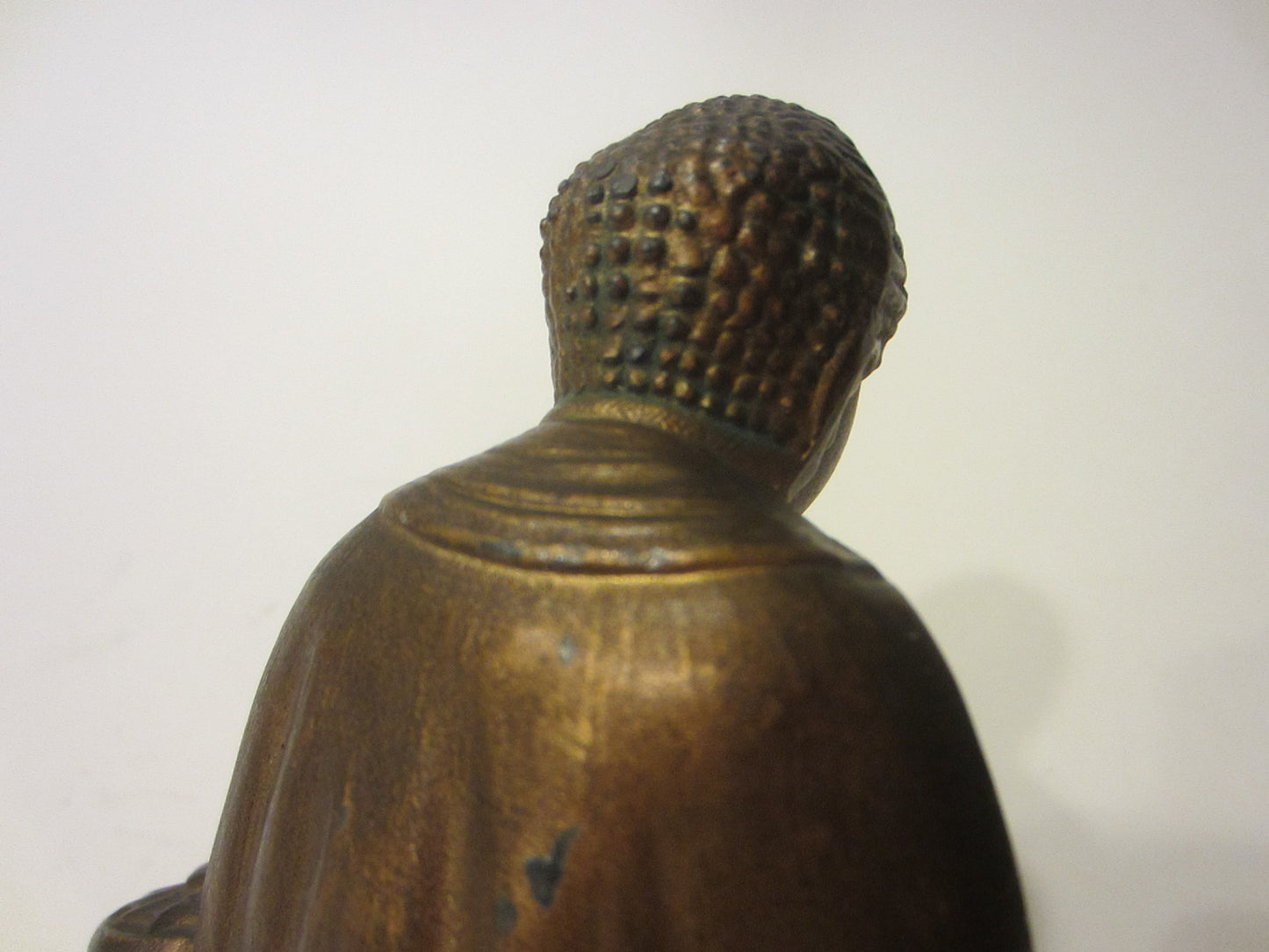 Gilt Bronze Seated Devotional Figure Buddha Incense Statue