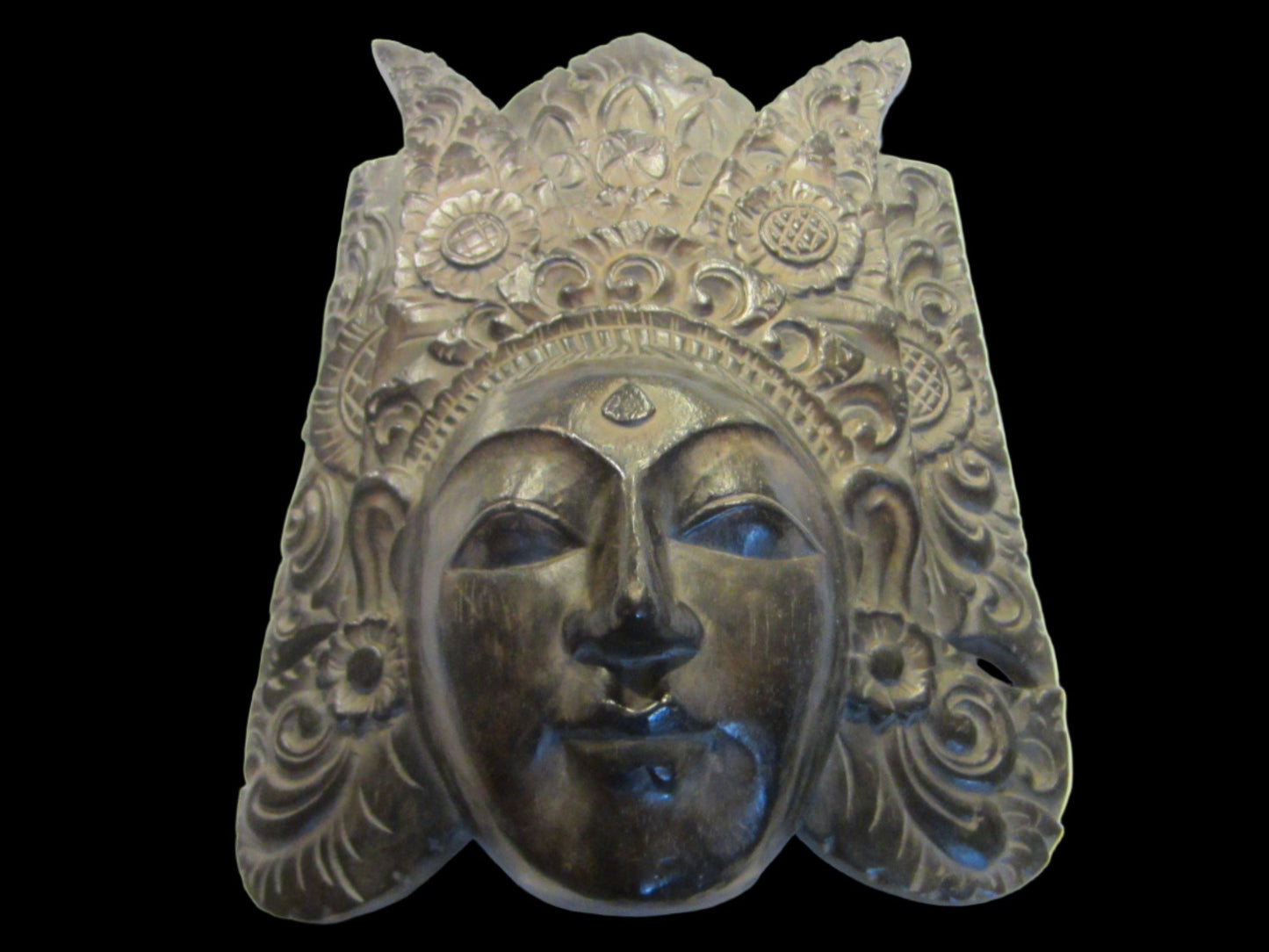 Barong Style Tribal Indonesian Carved Mask