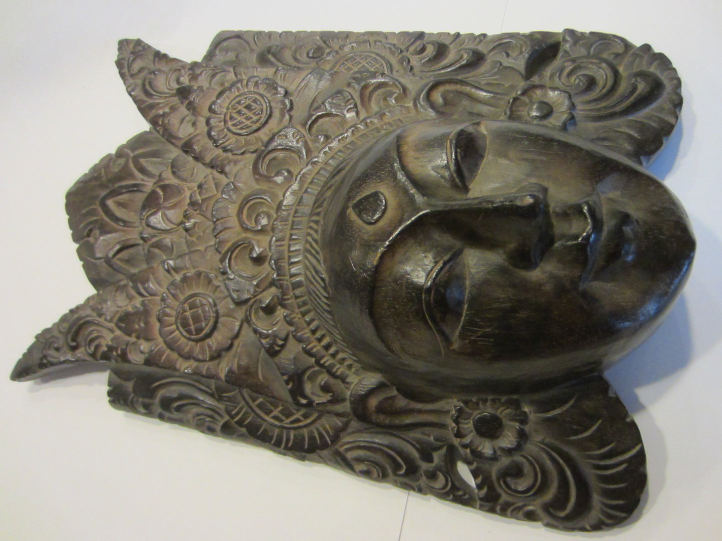 Barong Style Tribal Indonesian Carved Mask