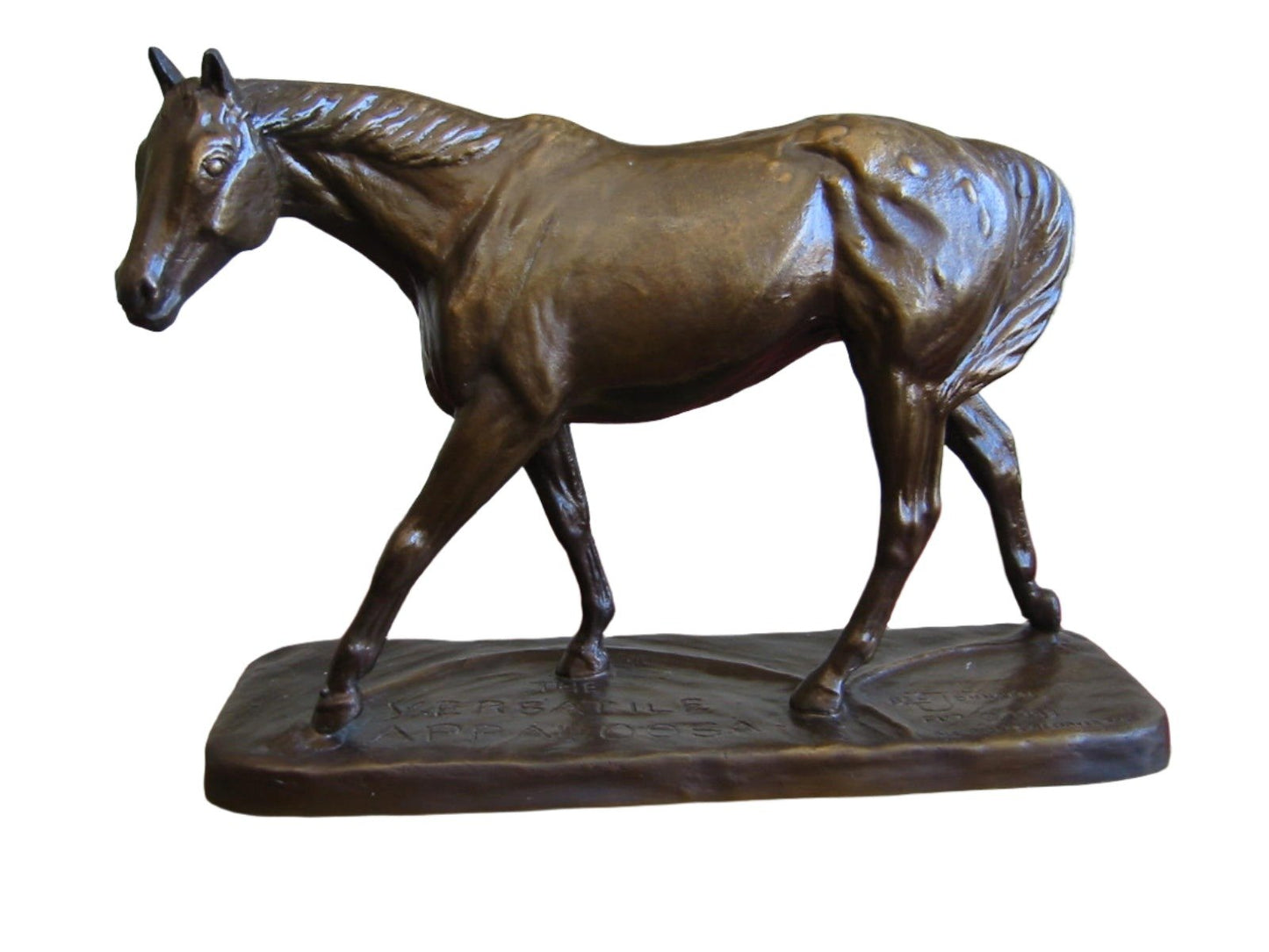 Ben Johnson Bronze Horse Sculpture The Versatile Appaloosa - Designer Unique Finds 