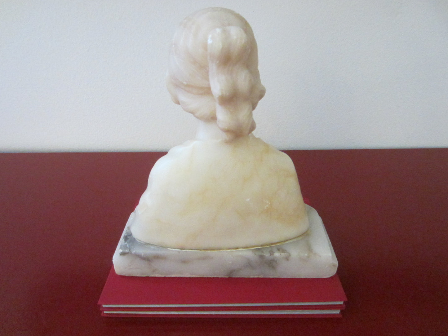 Pheasant Girl Hand Carved Marble Bust