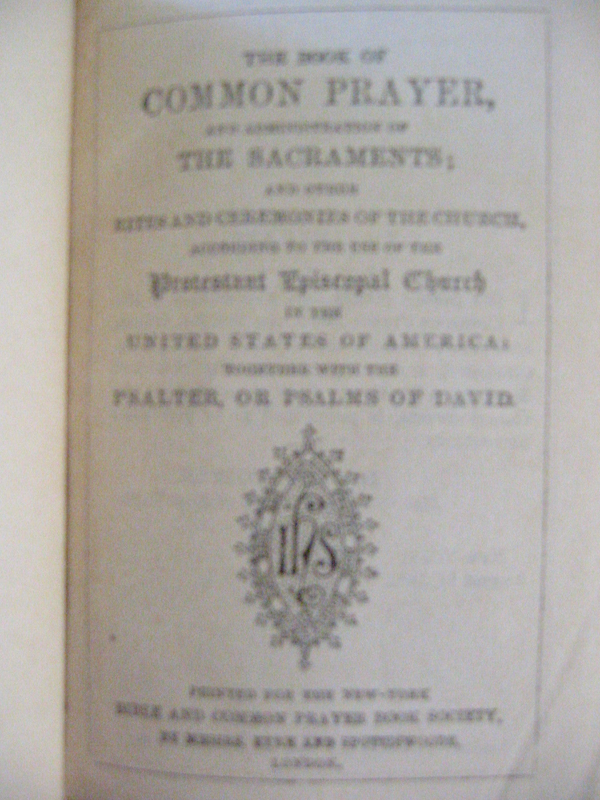 The Book of Common Prayer Hymnal Circa 1868 Leather Case - Designer Unique Finds 