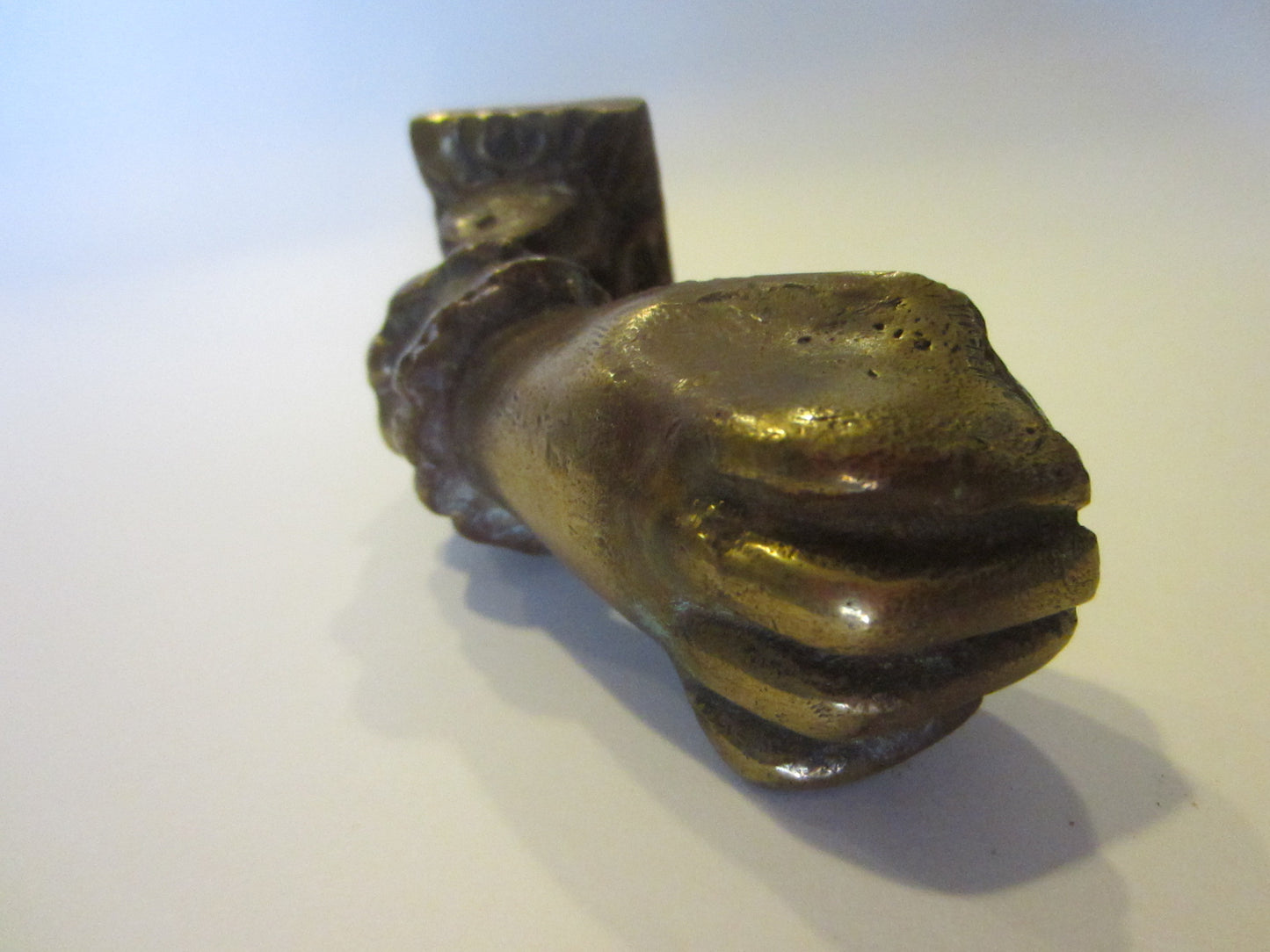 French Style Hand Bronze Folk Art Doorknocker