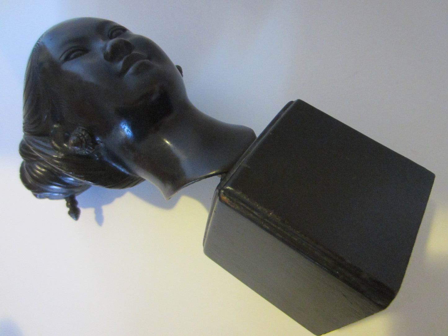 Thanh Le NGuyen Signed Bronze Head of A Young Vietnamese Woman