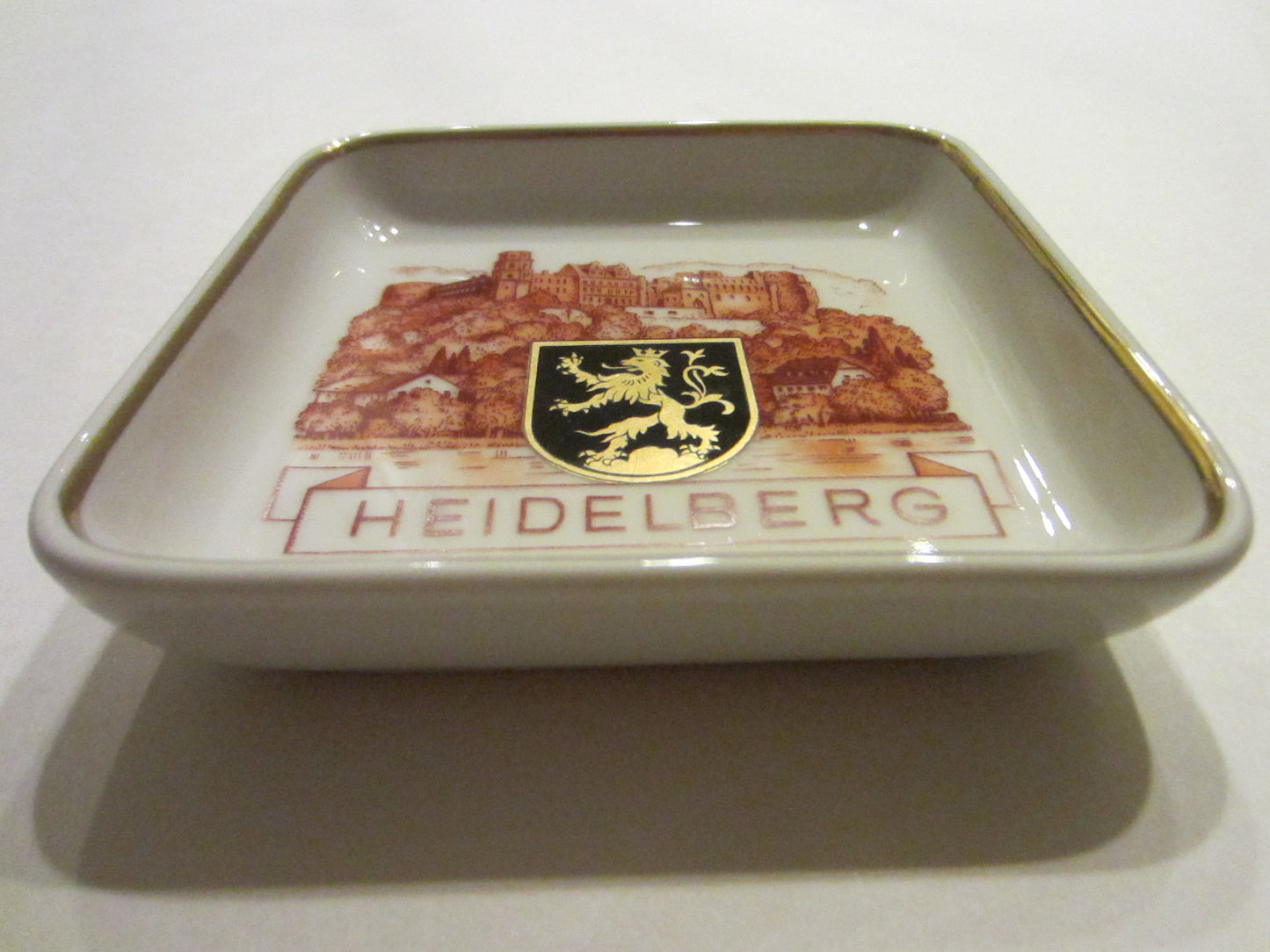 Selb Bavaria Heidelberg Square Tray H Co Heimrich Porzellan